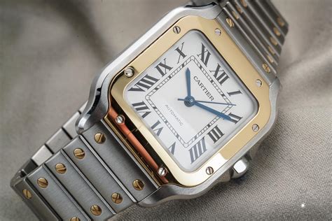 cartier santos diamond watch replica|cartier copy watches for sale.